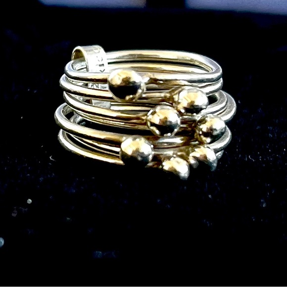 Sterling silver ring. Size 7 - Picture 1 of 6